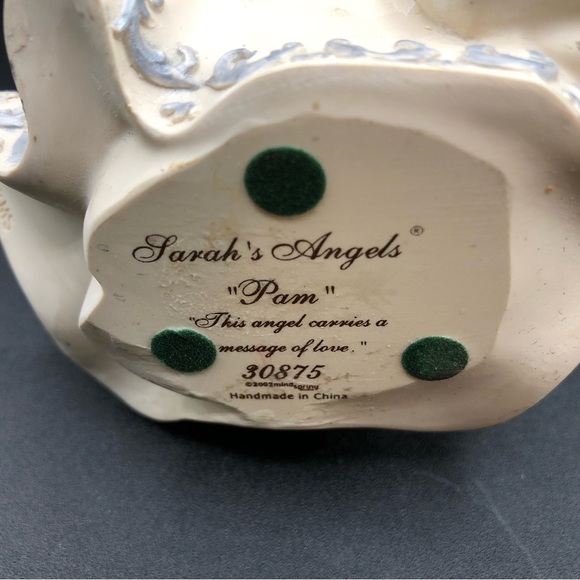 Pam. Sarah’s Angels 30875 Angel with dove “Message of Love” - Picture 4 of 5